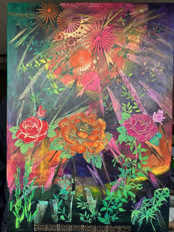 Trzy Róże  50x70cm