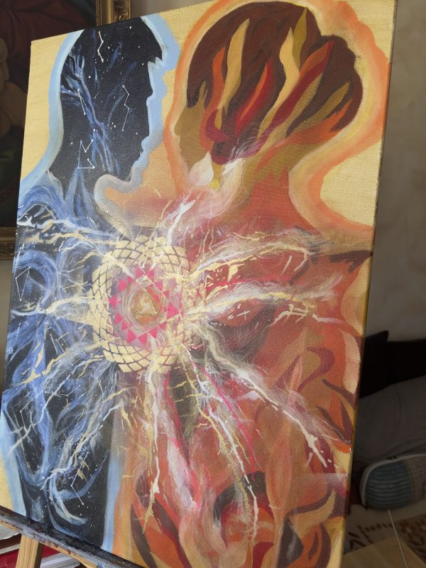 Dwie energie  70x50cm