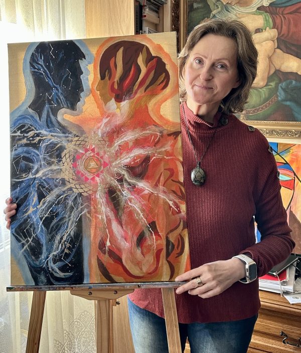 Dwie energie  70x50cm